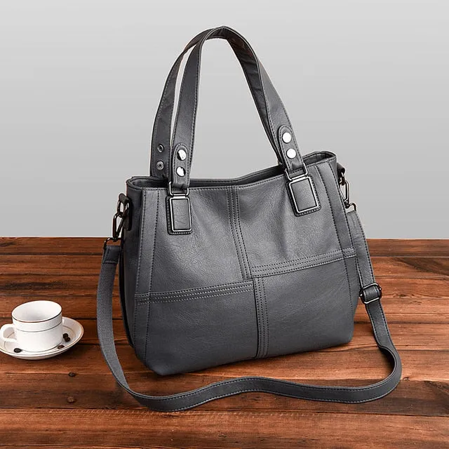 2018 Luxury Brand Women Leather Handbag 100% Genuine Leather Casual Tote Bags Soft Sheepskin Female