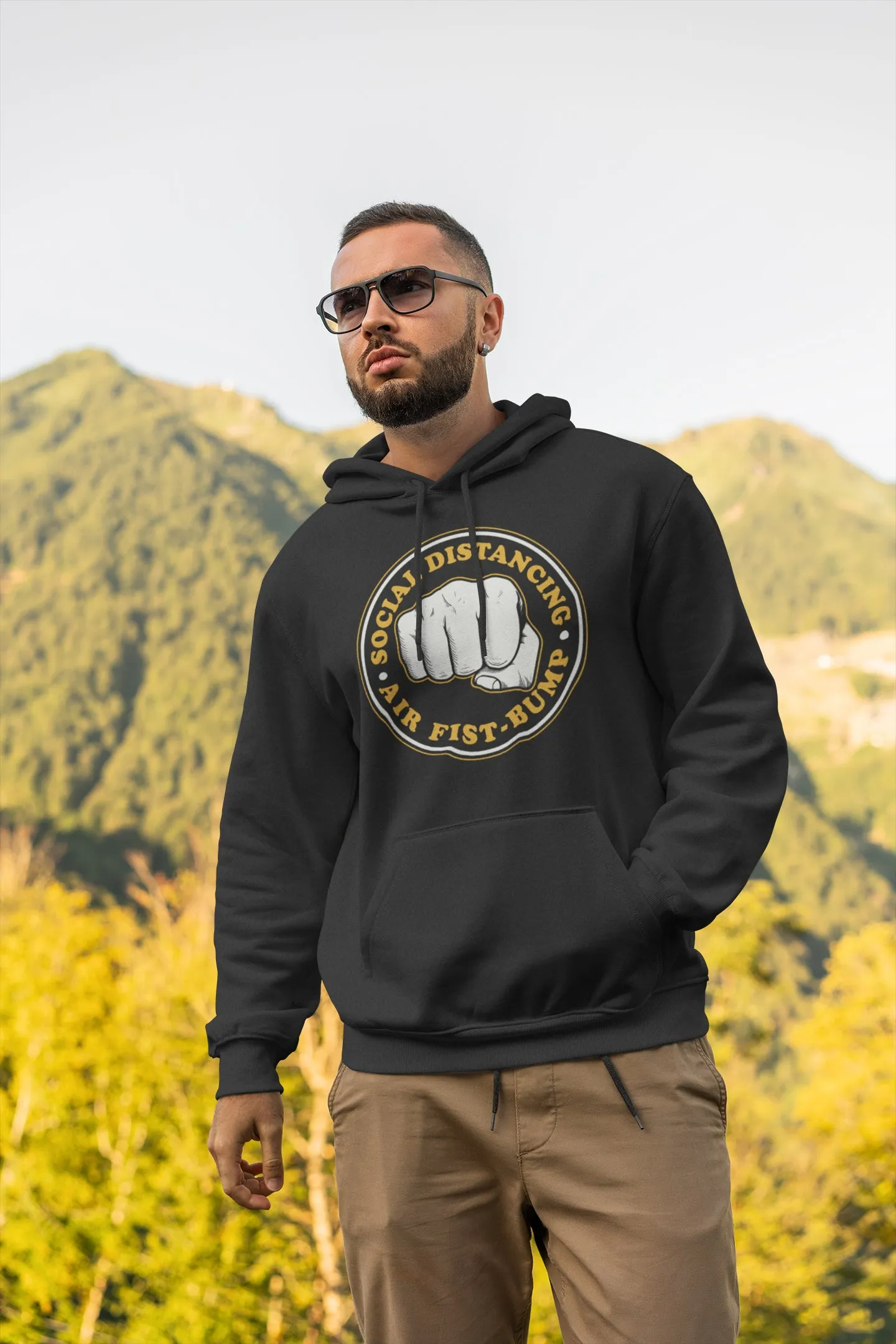 Air Fist Bump Unisex Hoodies
