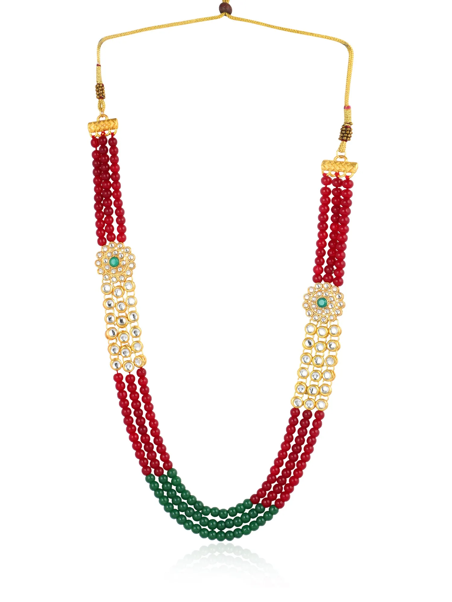 Antique Rani Haar Kundan Necklace Set for Women