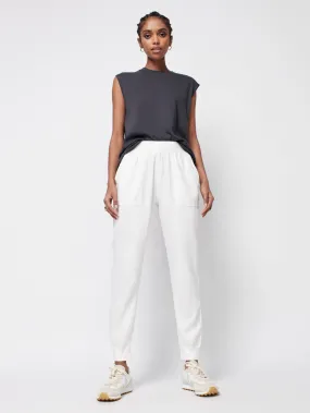 Arlie Day Pant - White