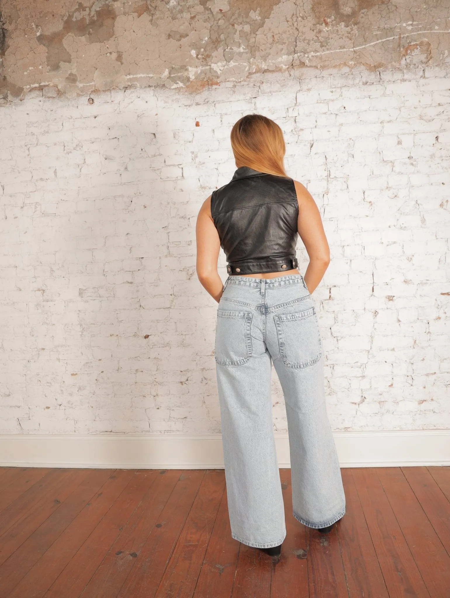Big Bloom Wide Leg Jeans