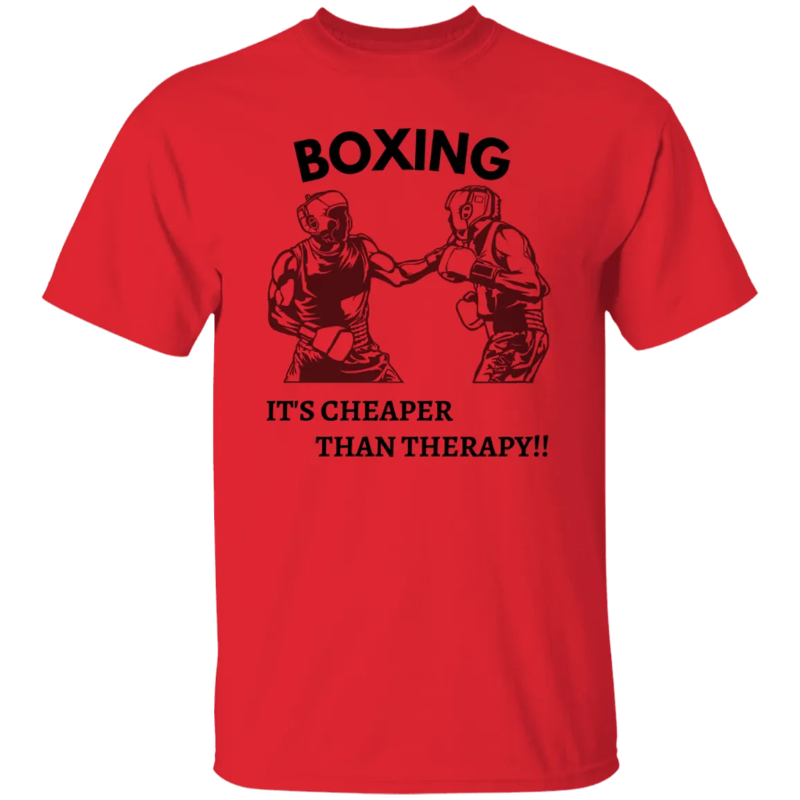 Boxer Cheaper Than Therapy T-Shirt