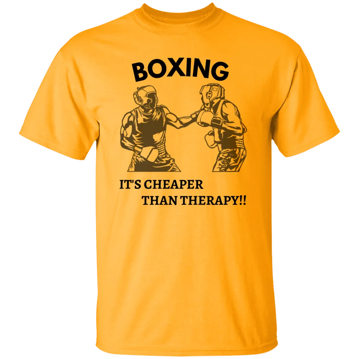 Boxer Cheaper Than Therapy T-Shirt