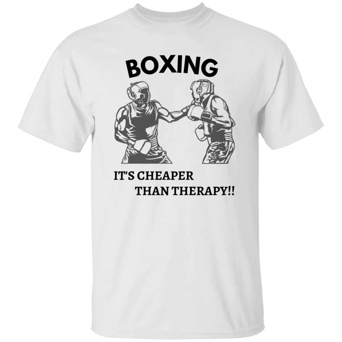Boxer Cheaper Than Therapy T-Shirt