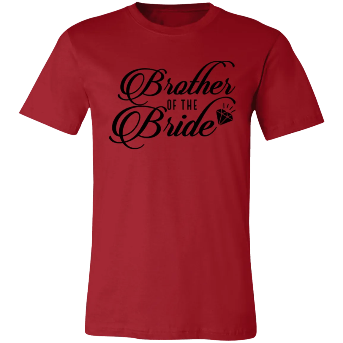BROTHER OF BRIDE Unisex Jersey Short-Sleeve T-Shirt