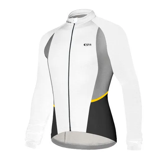 Campagnolo Womens Helyette Long Sleeve Jersey - White