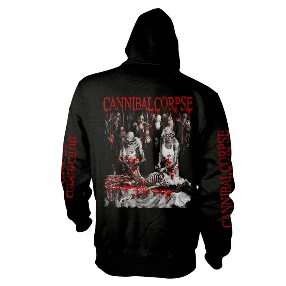 Cannibal Corpse "Butchered At Birth Explicit" Zip Hoodie