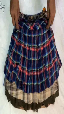 Checkered Mini Skirts , (RX-209)