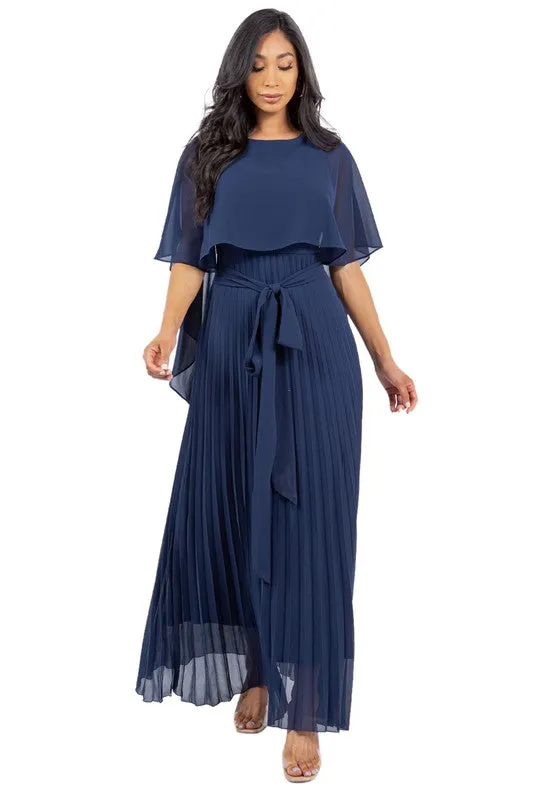 CHIFFON MAXI DRESS