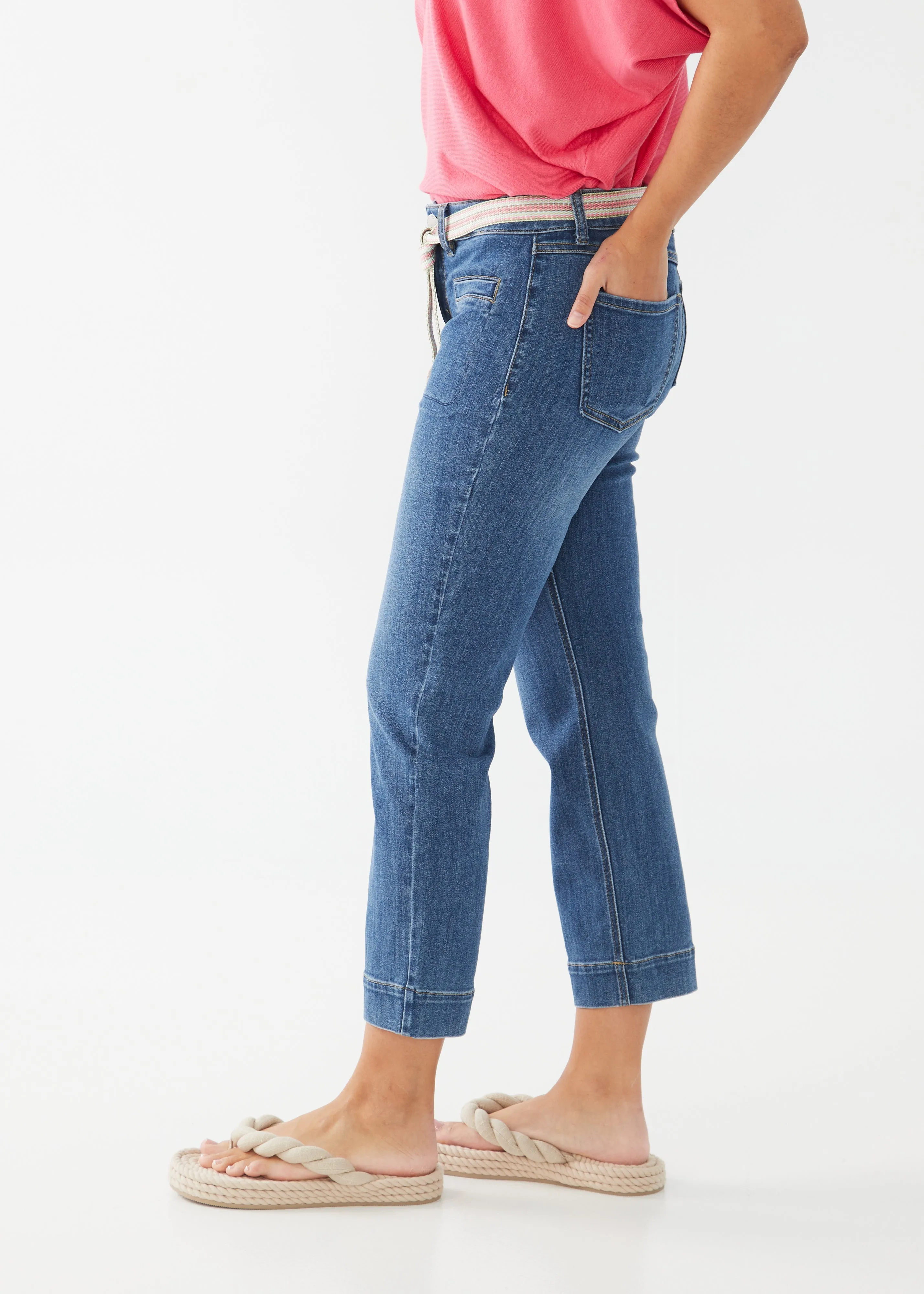 Christina Straight Crop Denim