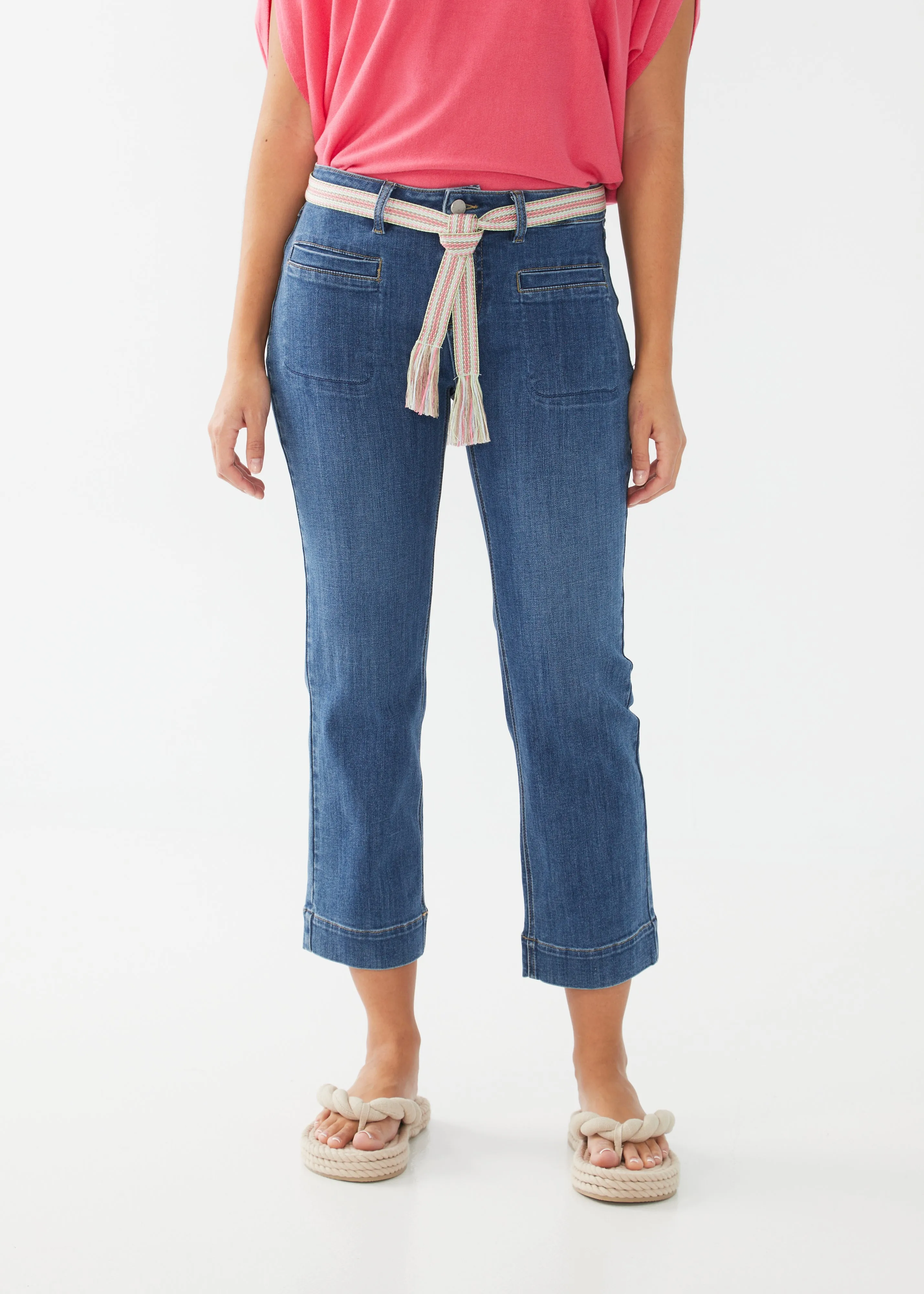 Christina Straight Crop Denim