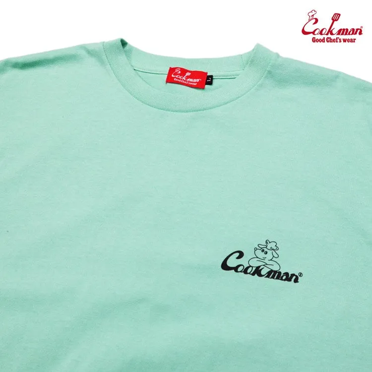 Cookman T-shirts -Kate Tasty Logo : Light Green
