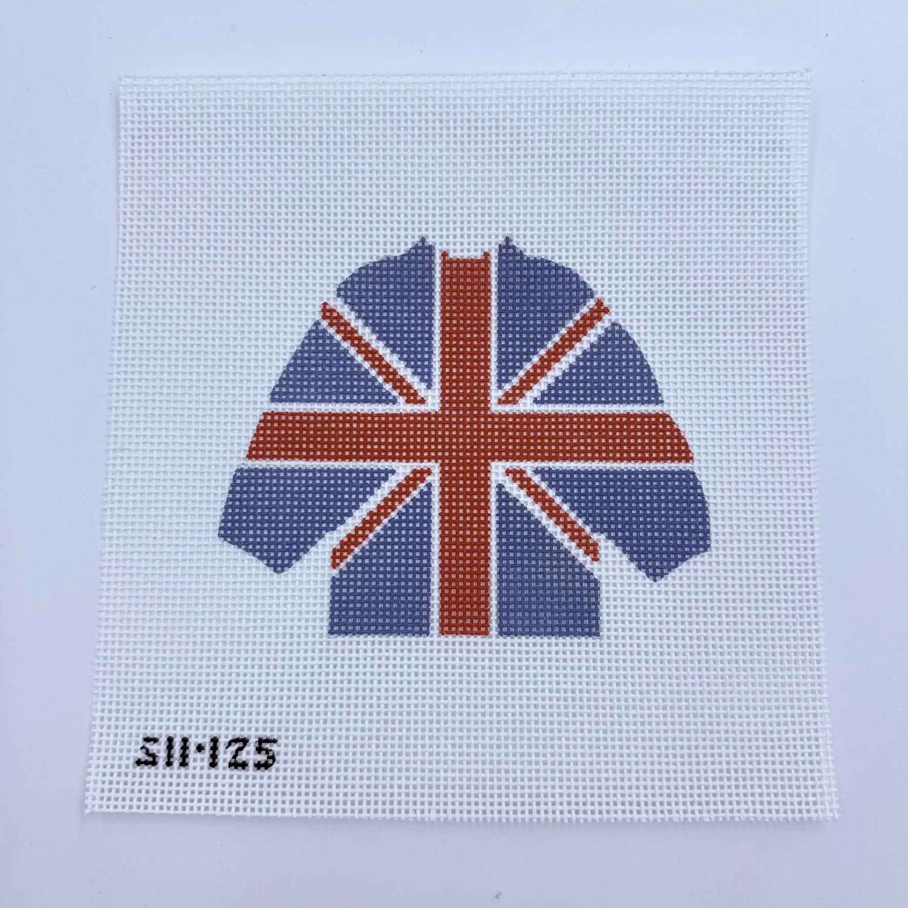 England Pullover Sweater Needlepoint Canvas