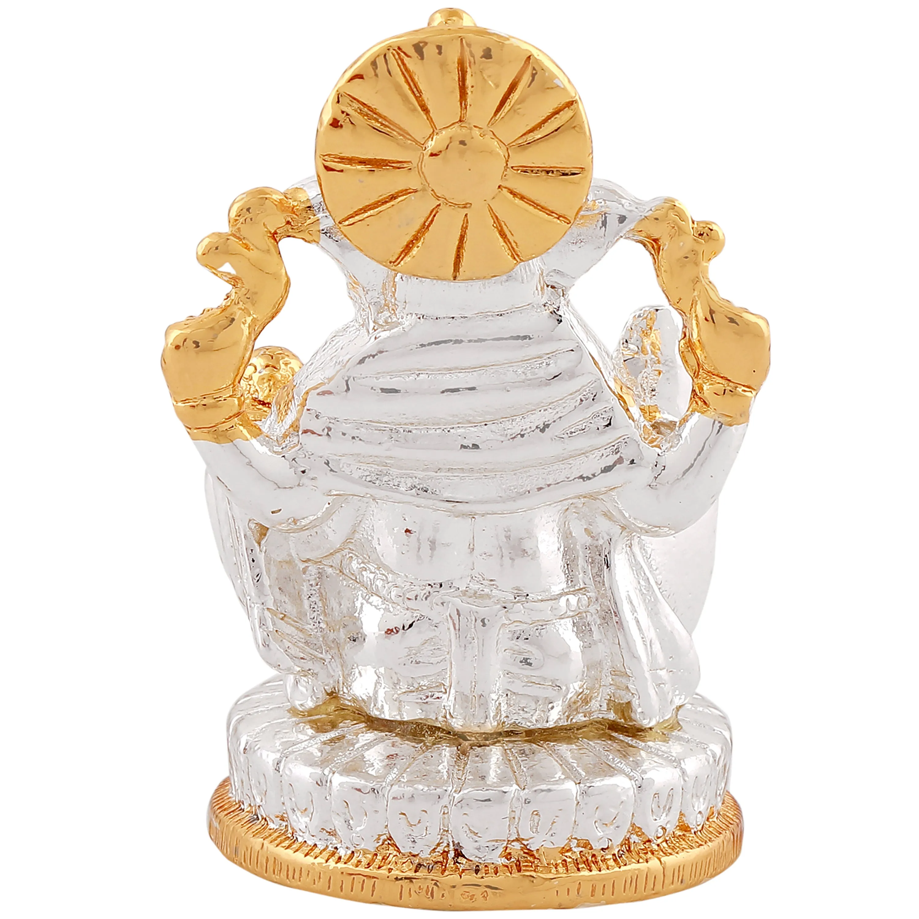Estele Gold & Rhodium Plated Lord Ganesh Idol (2TN) 30T
