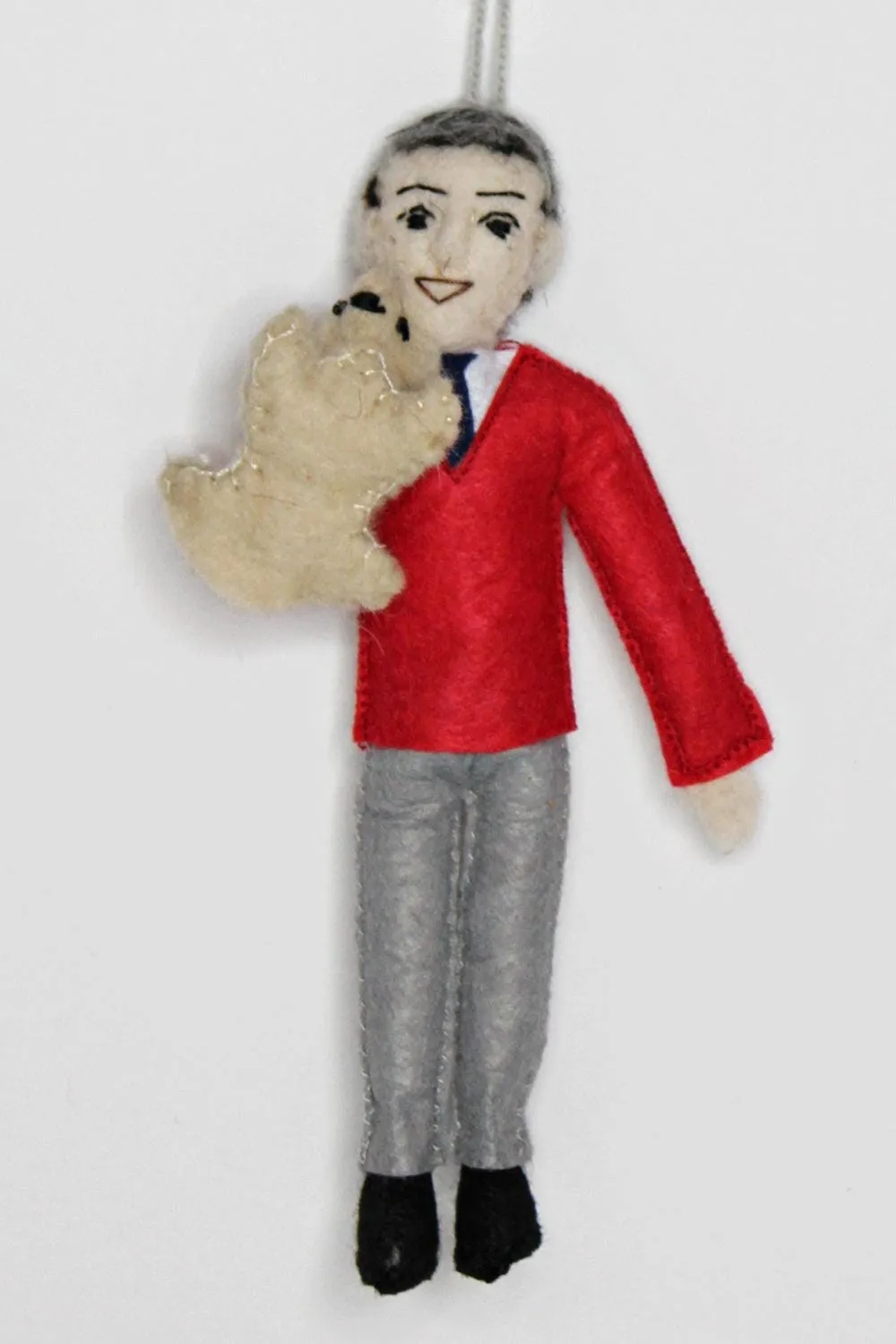 Felt Historical Doll Ornament