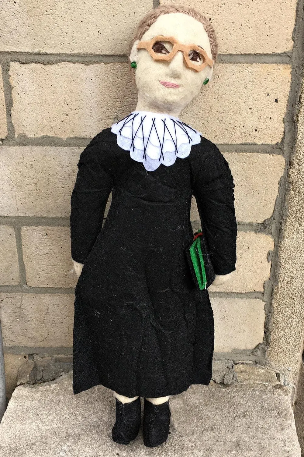 Felt Historical Doll Ornament