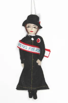 Felt Historical Doll Ornament