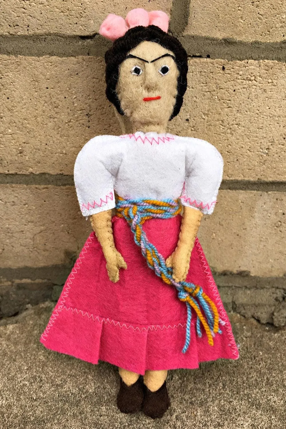 Felt Historical Doll Ornament