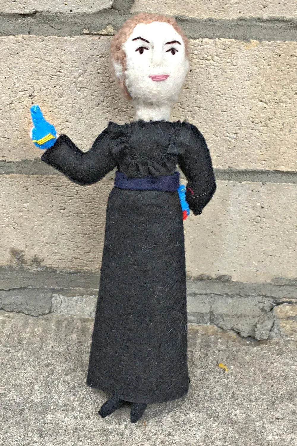 Felt Historical Doll Ornament