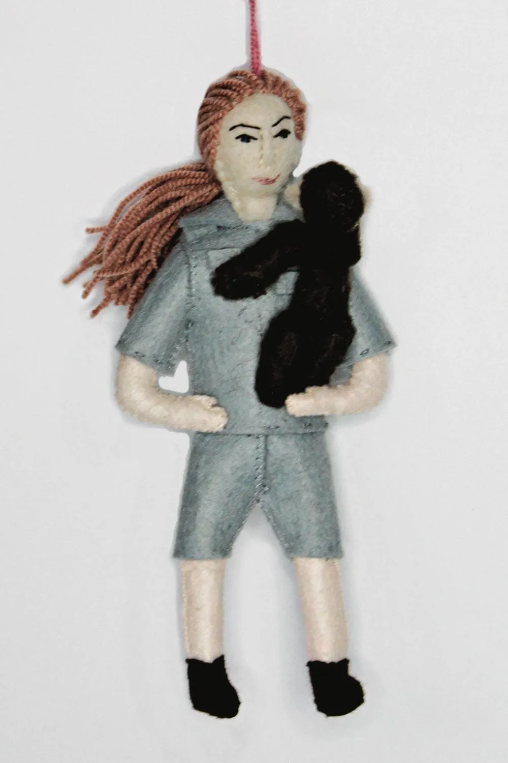 Felt Historical Doll Ornament