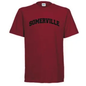 Gildan Short Sleeve T-Shirt <br>CARDINAL RED with BLACK INK