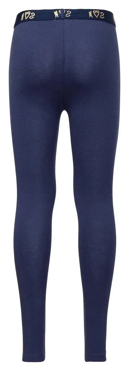 Girls Legging Grenoble Black Iris | Noppies