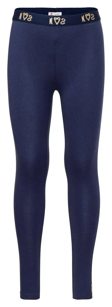 Girls Legging Grenoble Black Iris | Noppies