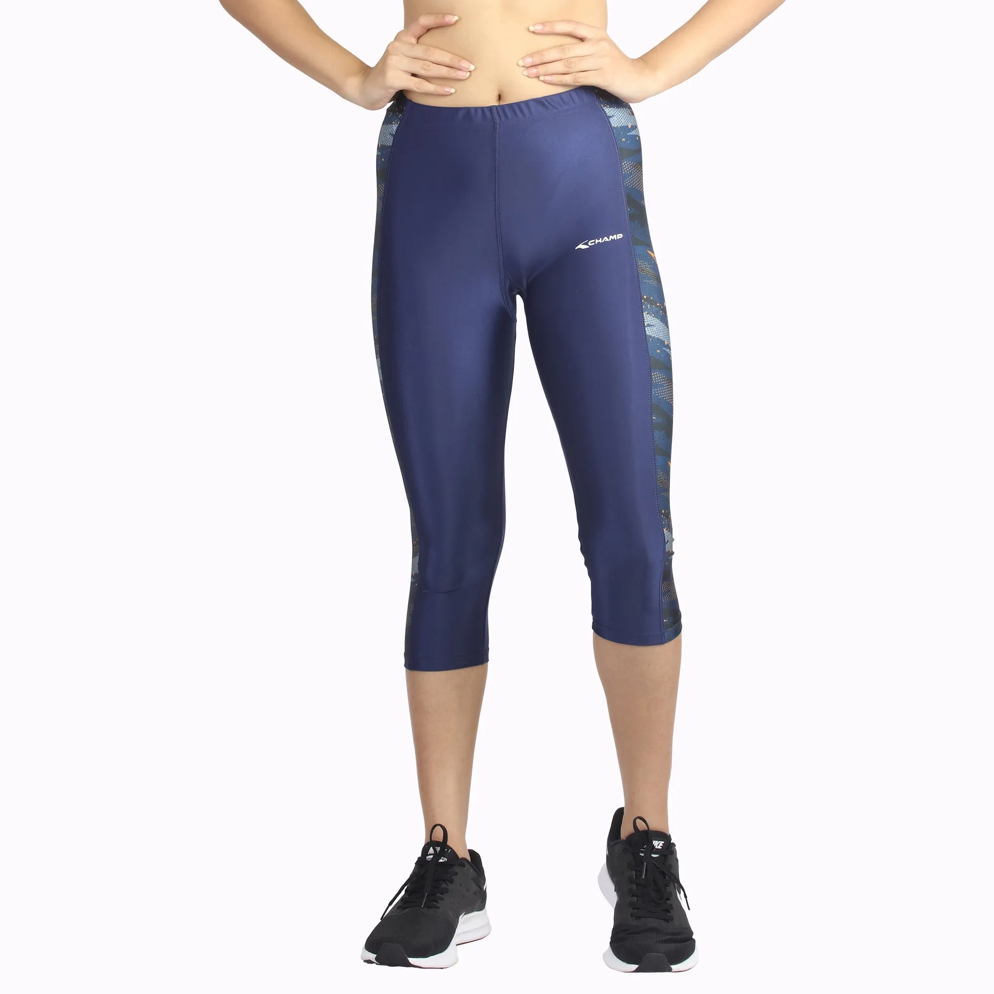 Go-For-It Women LEGGING (Ideal for Running, Gym and Yoga) Anti Chafing