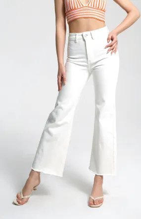 HIGH WAIST STRAIGHT JEANS