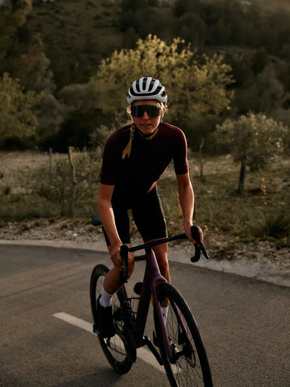 Iridescent Cycling Bib Shorts Women