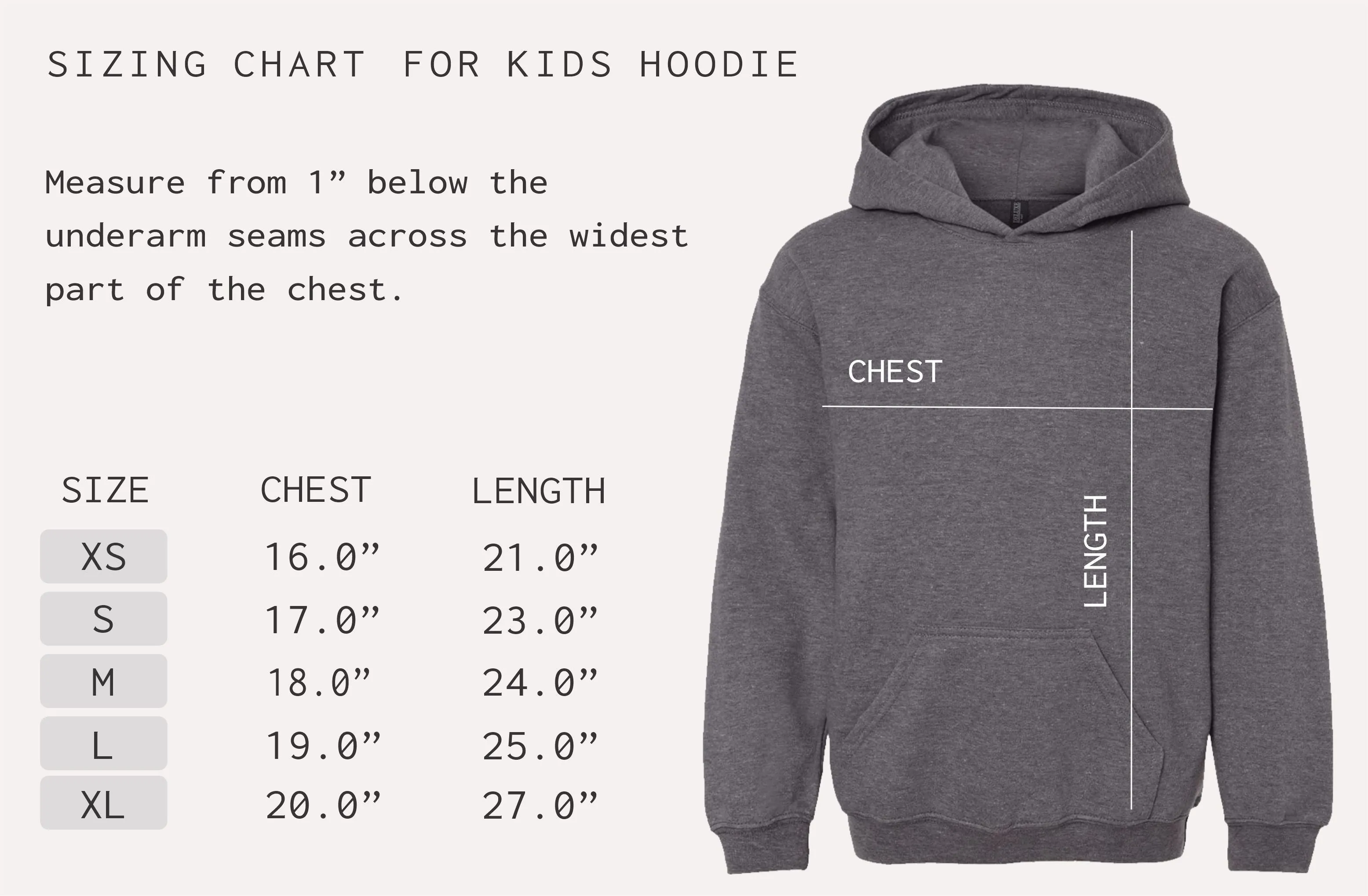 Kids West Coast Calling pullover hoodie