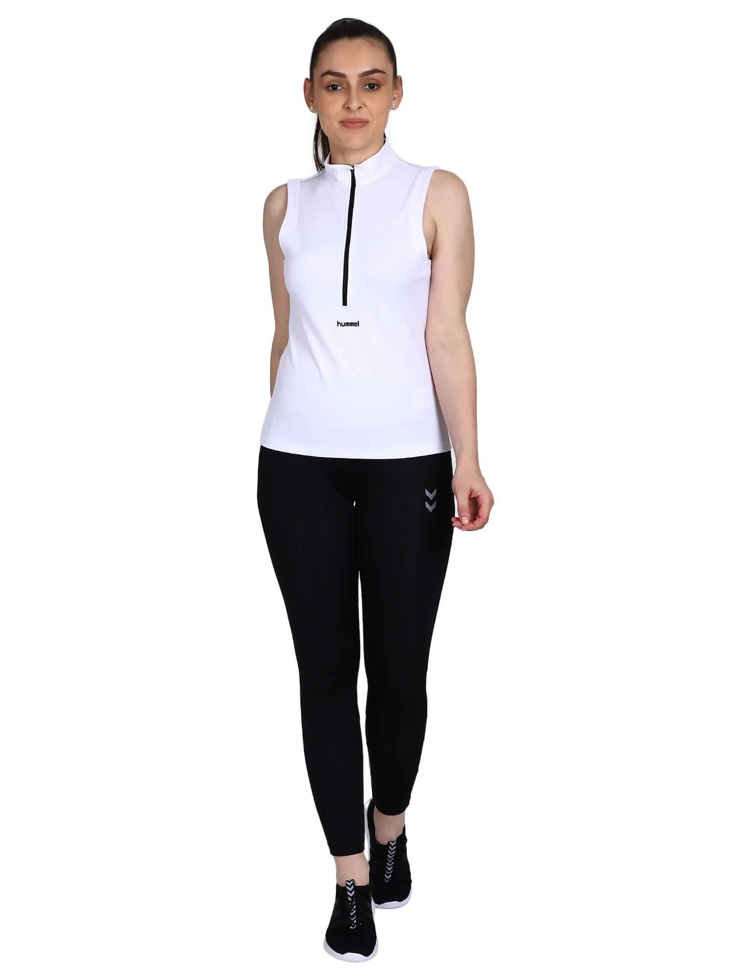 Kolil Women Polyester Black Tight