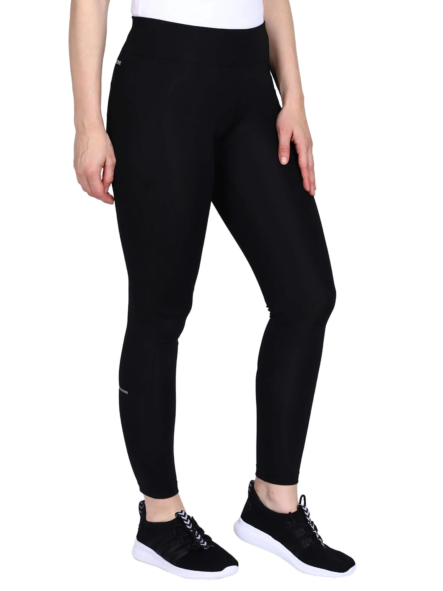 Kolil Women Polyester Black Tight