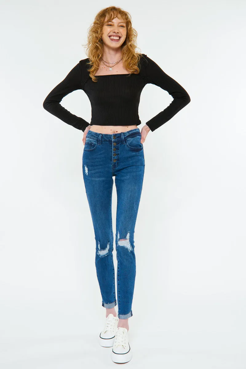 Lacey High Rise Skinny Jeans