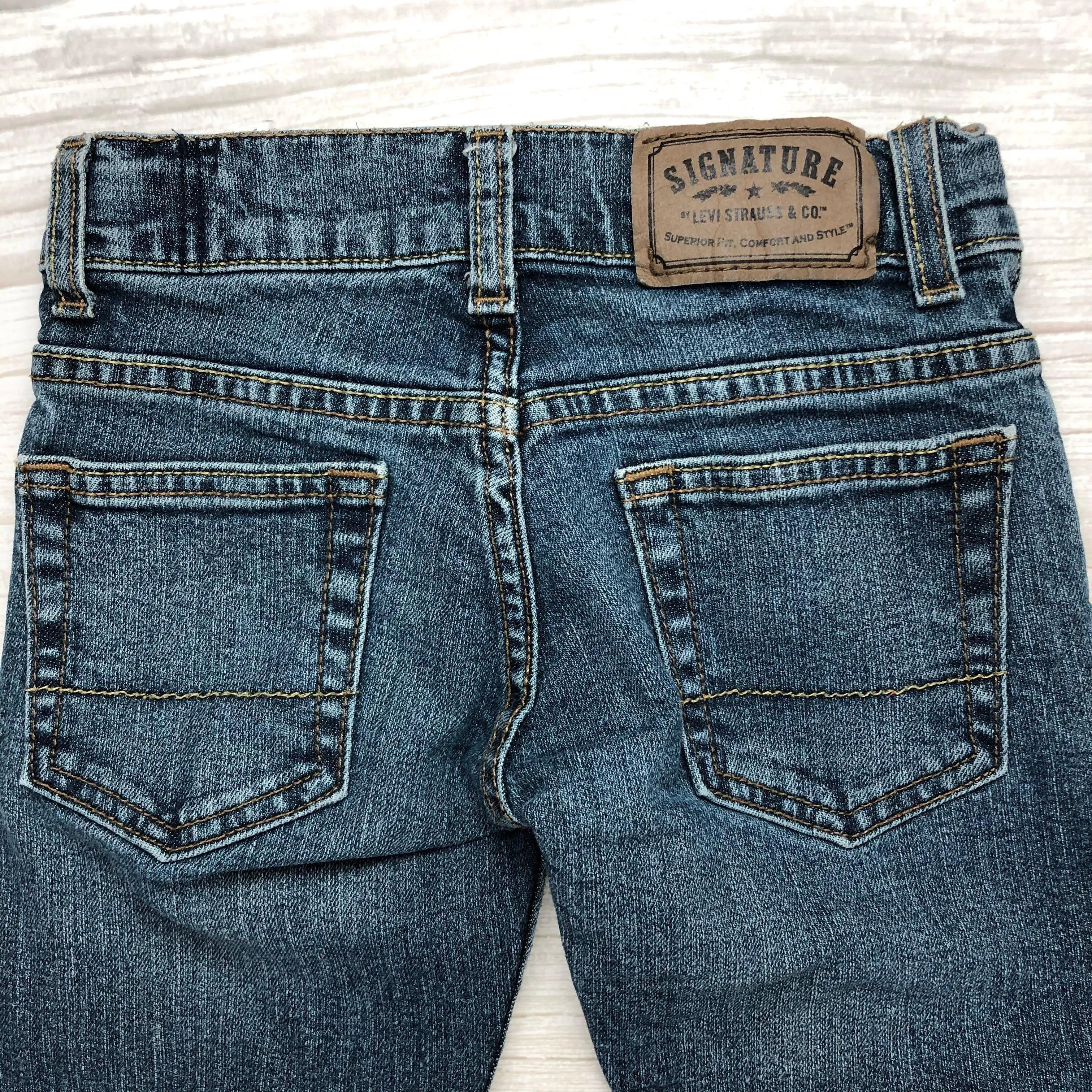 Levis Signature Classic Slim Straight Kids Jeans - Size 6Y