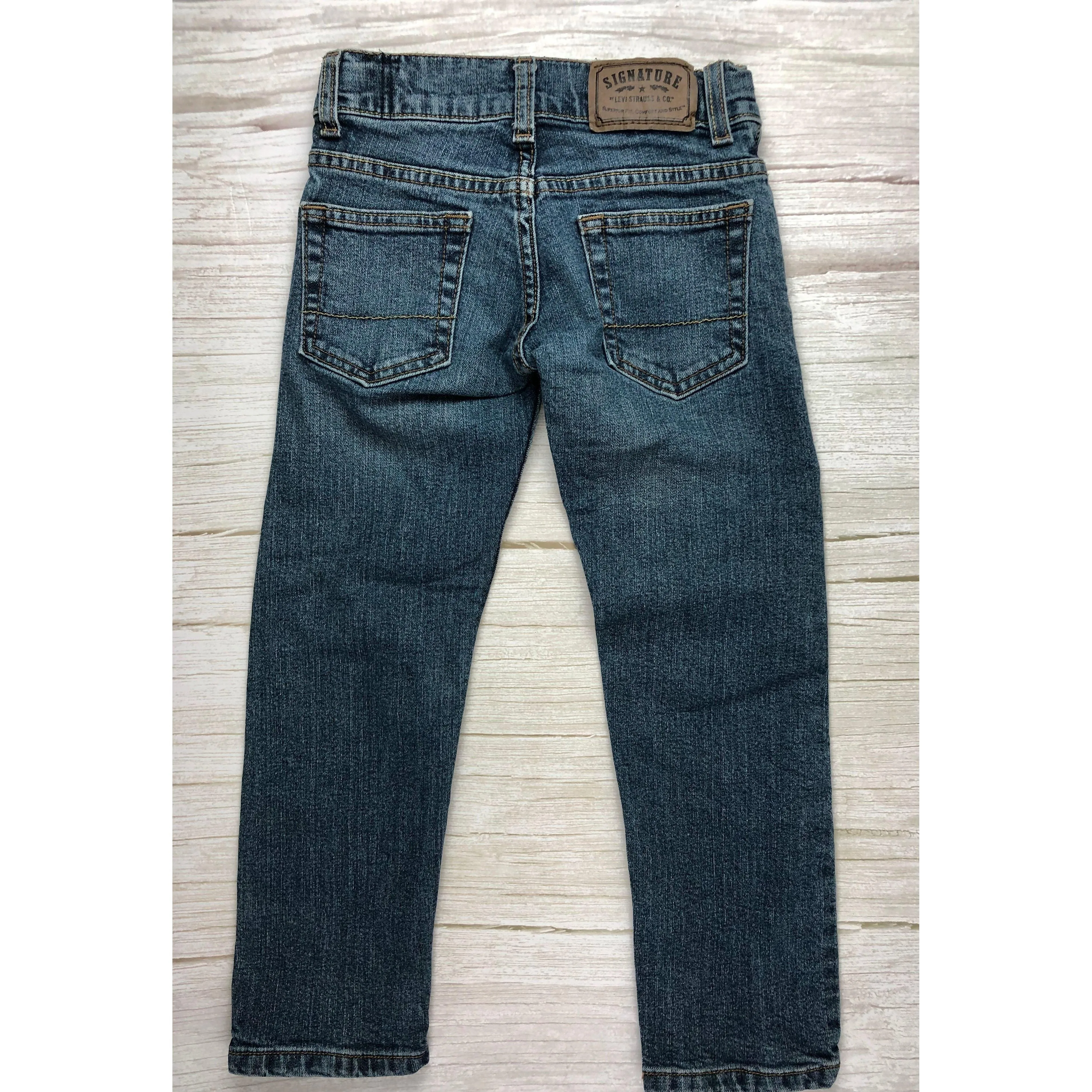 Levis Signature Classic Slim Straight Kids Jeans - Size 6Y