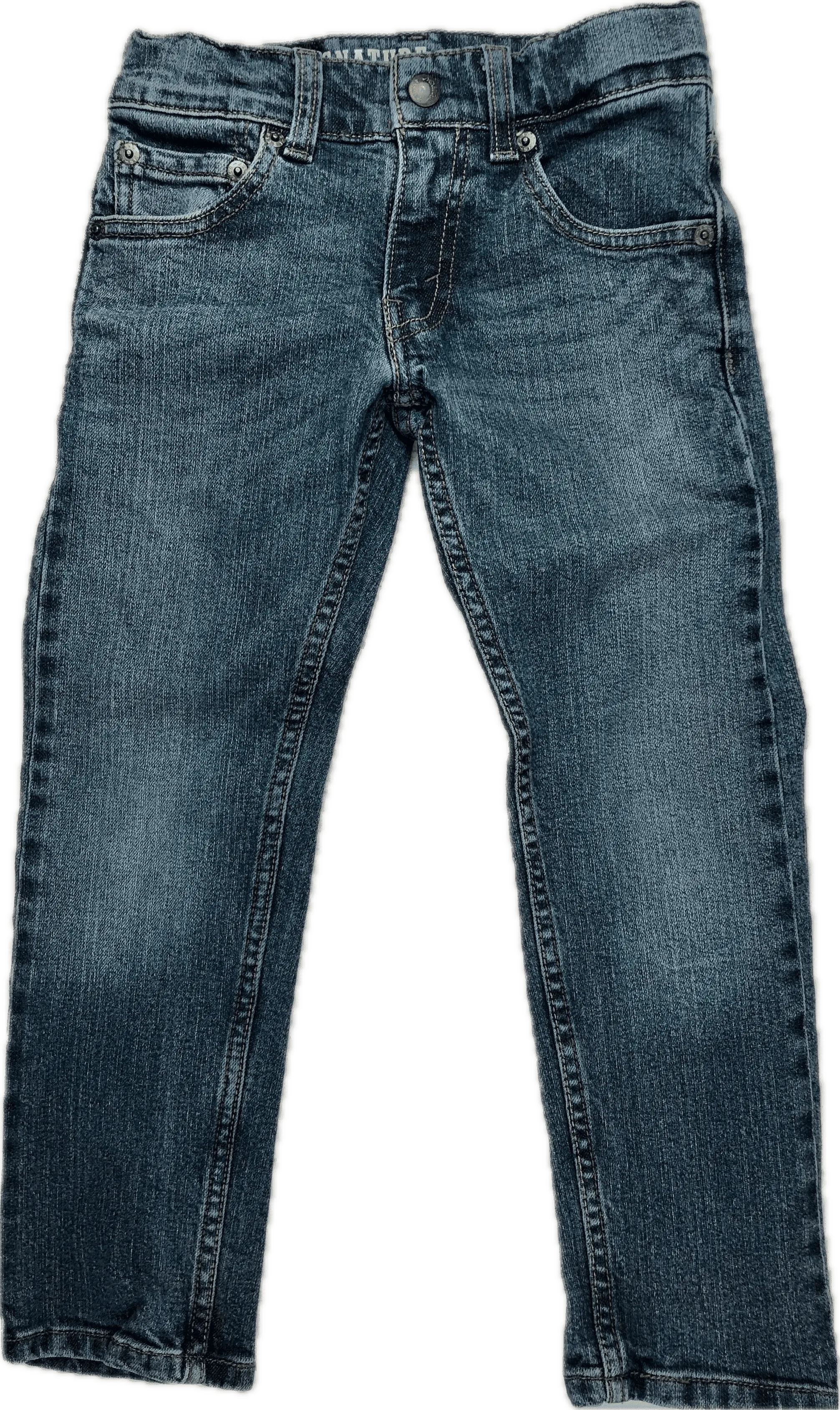 Levis Signature Classic Slim Straight Kids Jeans - Size 6Y