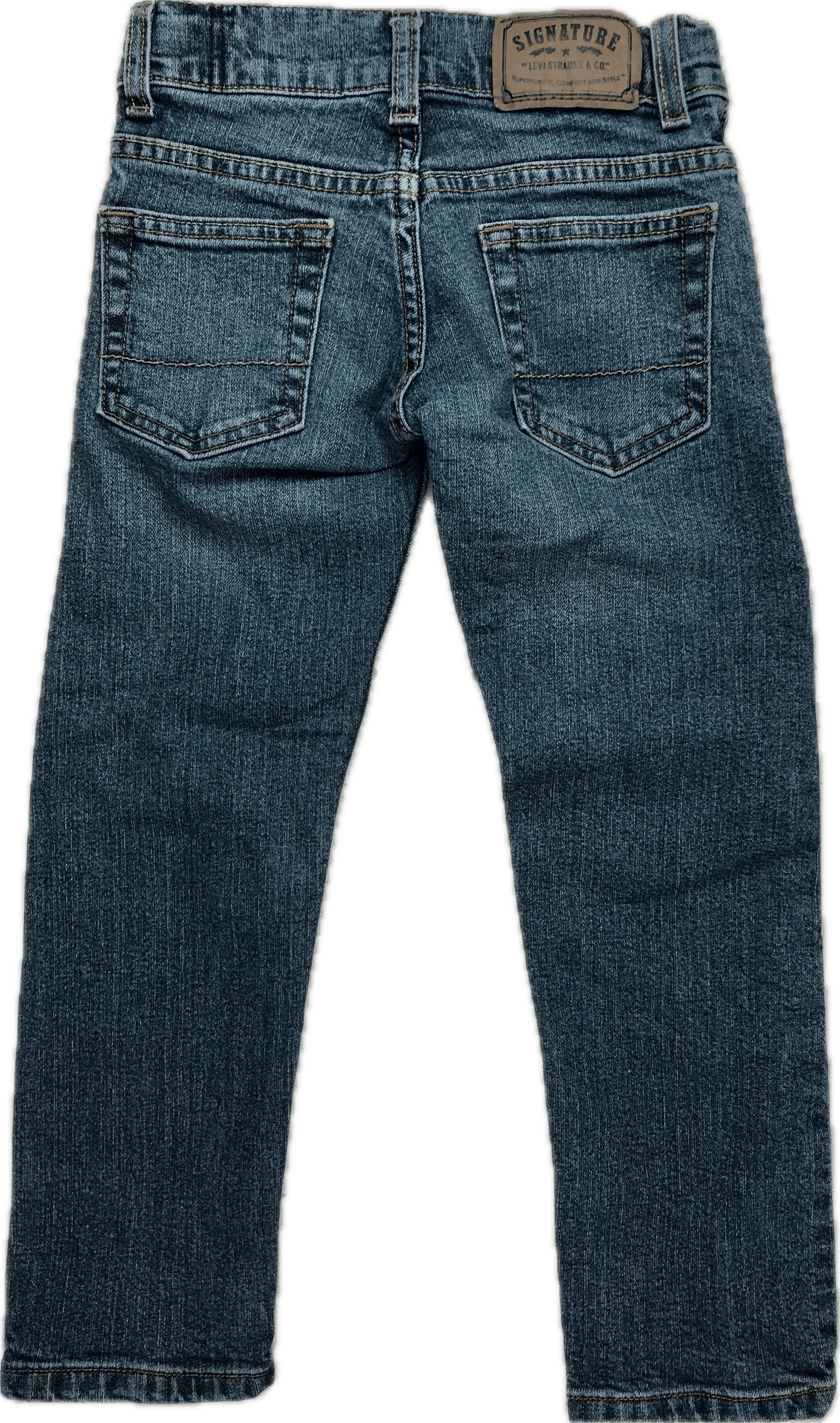 Levis Signature Classic Slim Straight Kids Jeans - Size 6Y