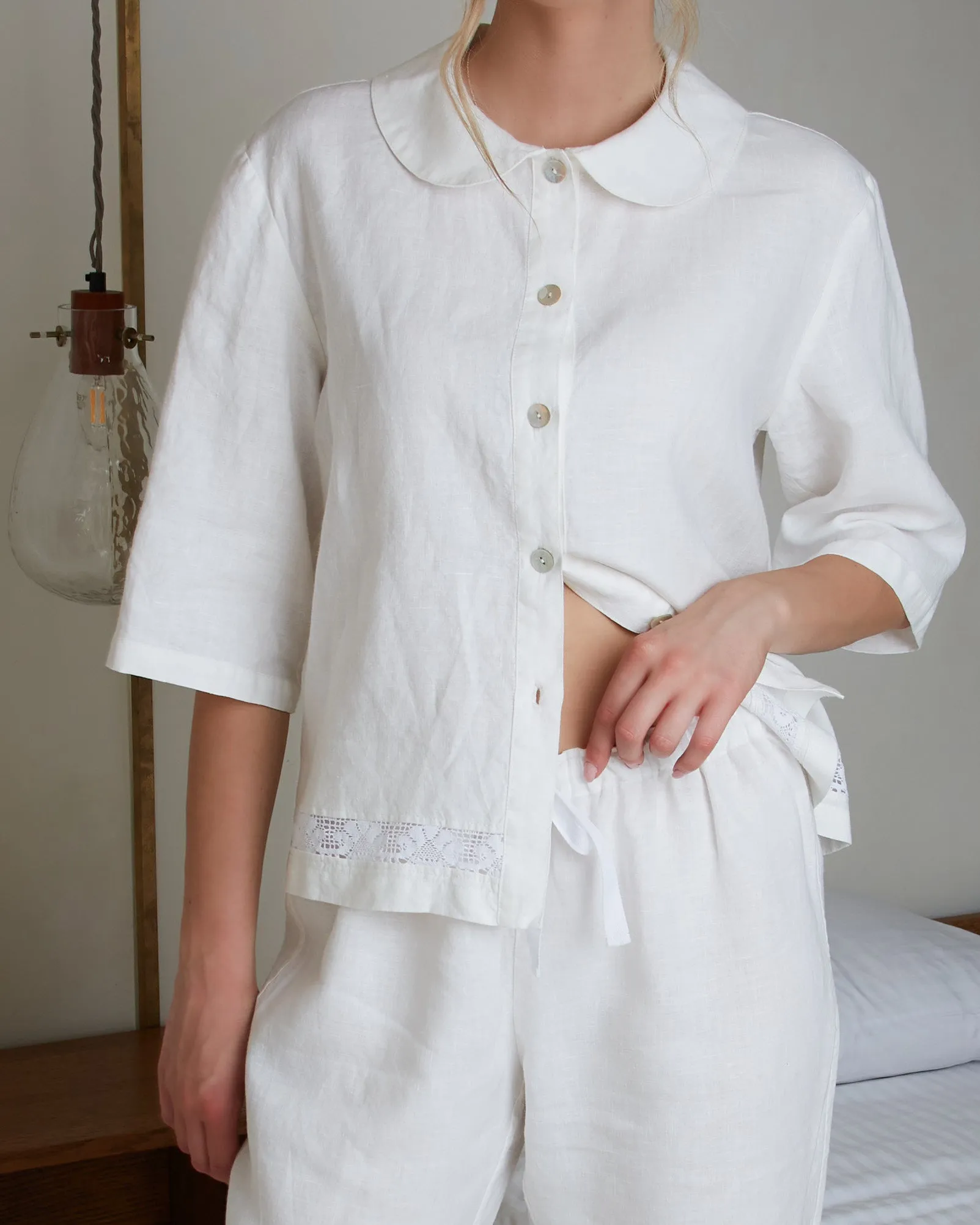 Linen Pajama Set VANESSA