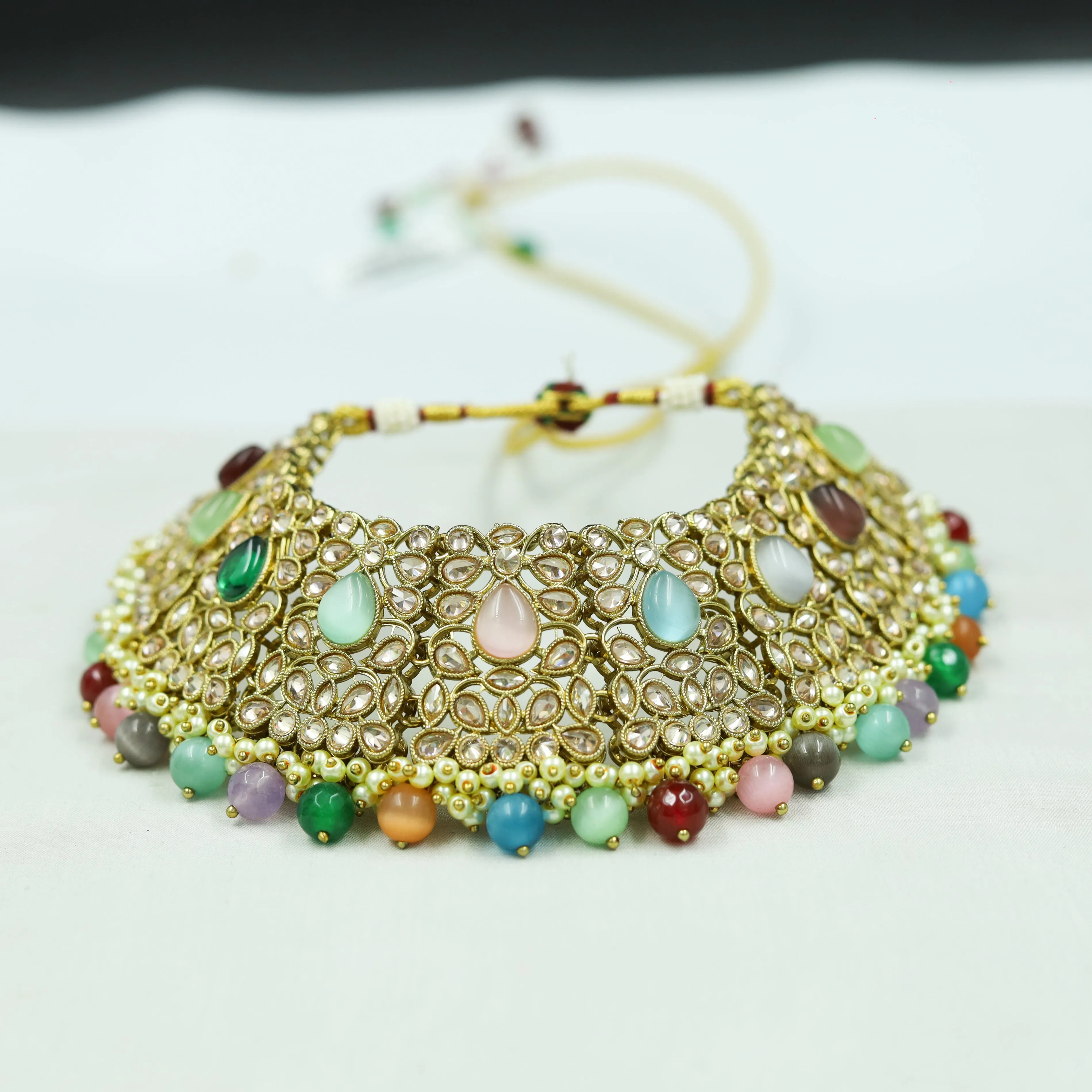 Multi Antique Necklace Set 18130-5312