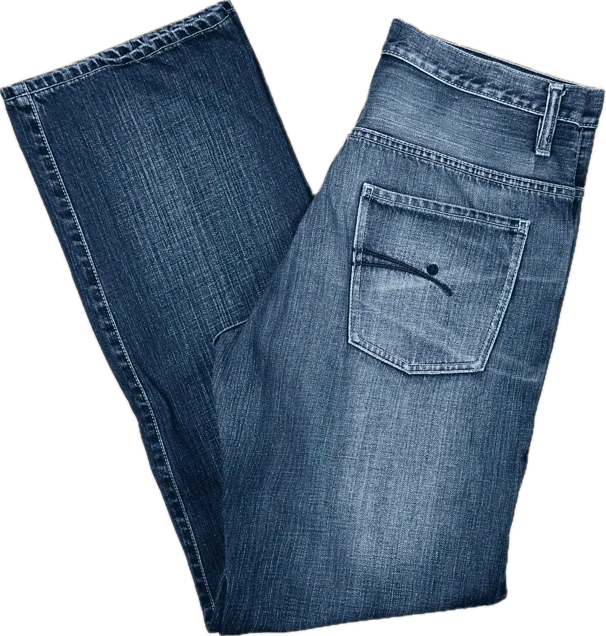NOBODY Aussie Mens Classic Straight Jeans - Size 33
