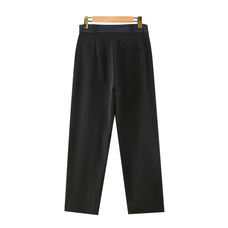OFFICE SIDE WEAR STRAIGHT TROUSERS