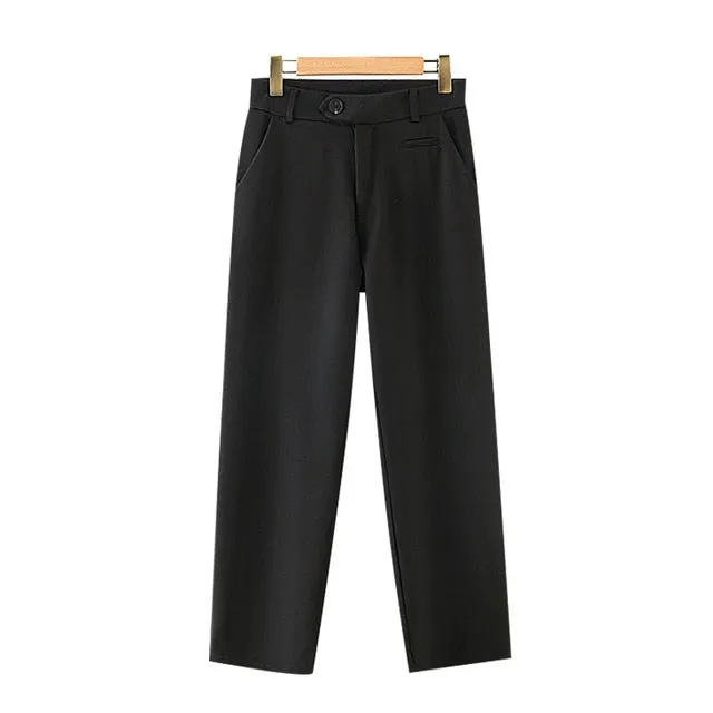 OFFICE SIDE WEAR STRAIGHT TROUSERS