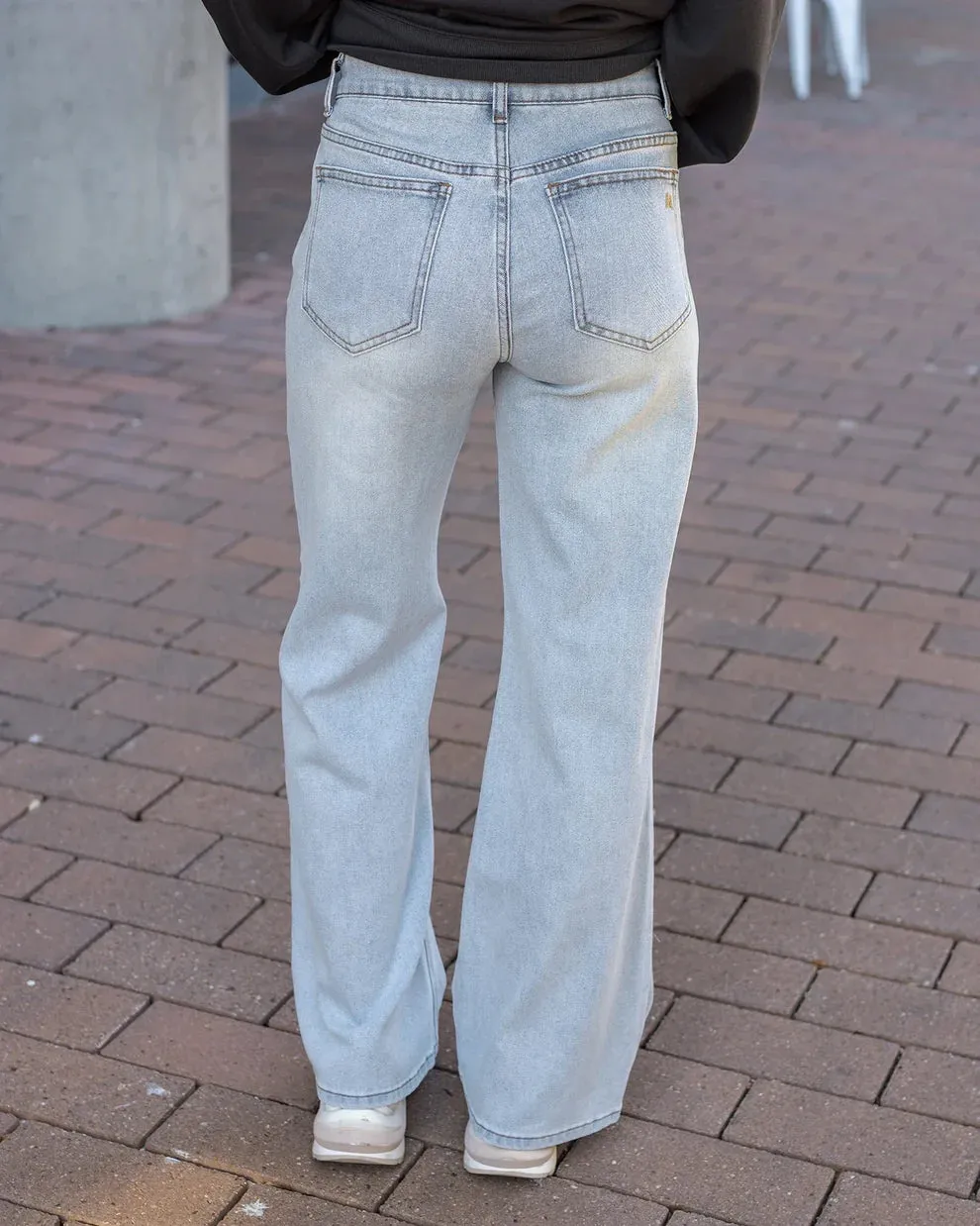 Slouchy Soft Wide Leg Jeans