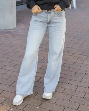Slouchy Soft Wide Leg Jeans
