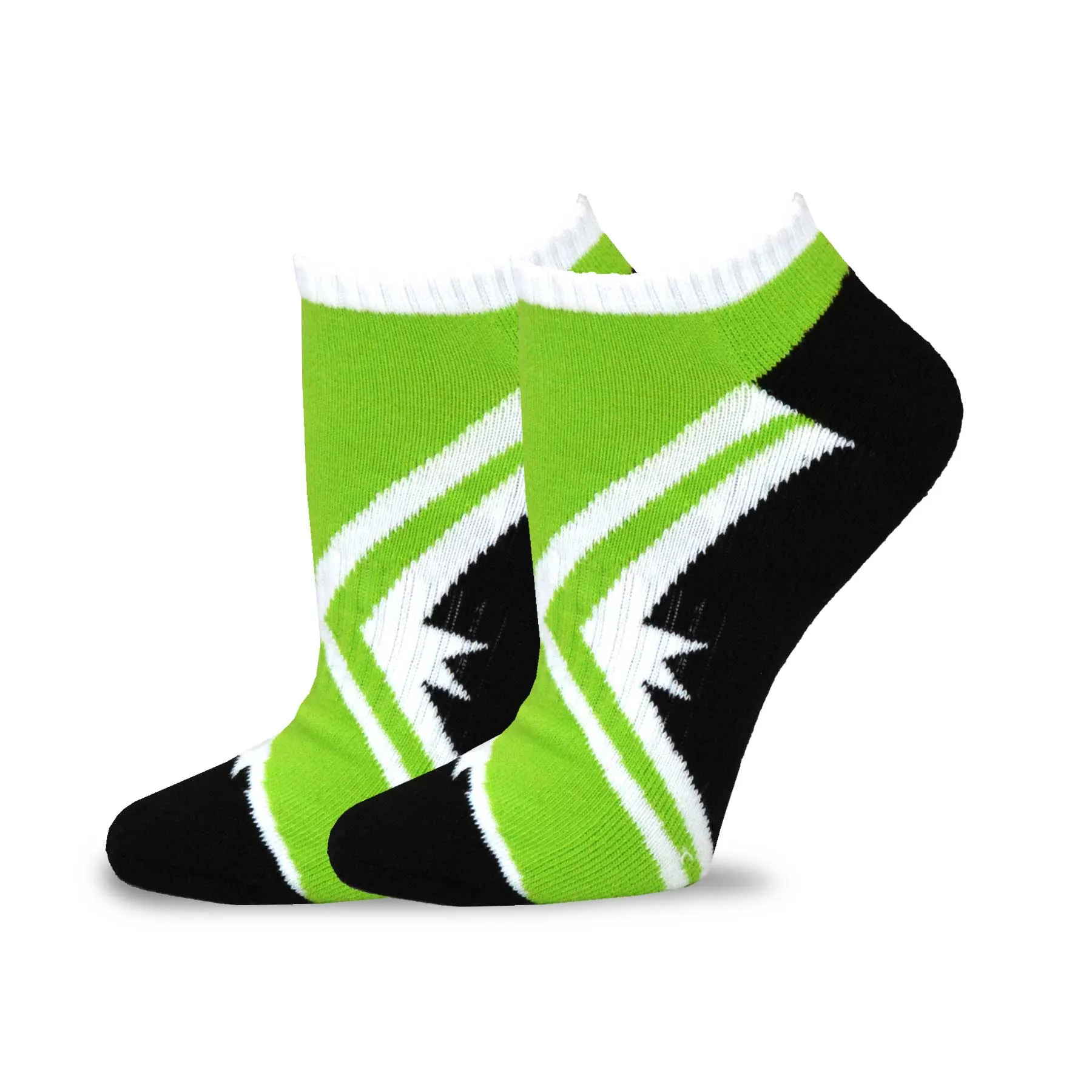 TeeHee Socks Women's Golf Polyester No Show Active 6-Pack (11894)