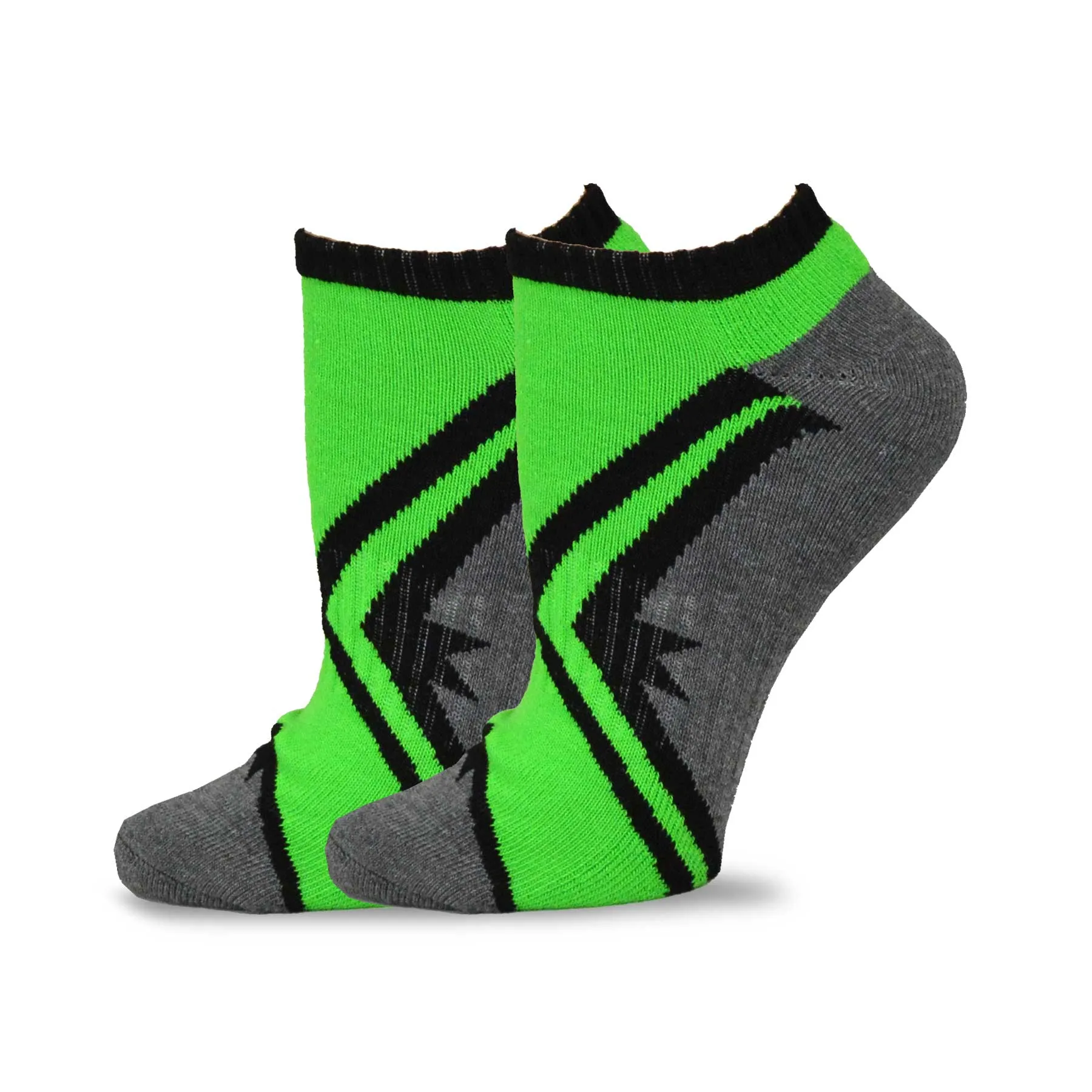 TeeHee Socks Women's Golf Polyester No Show Active 6-Pack (11894)