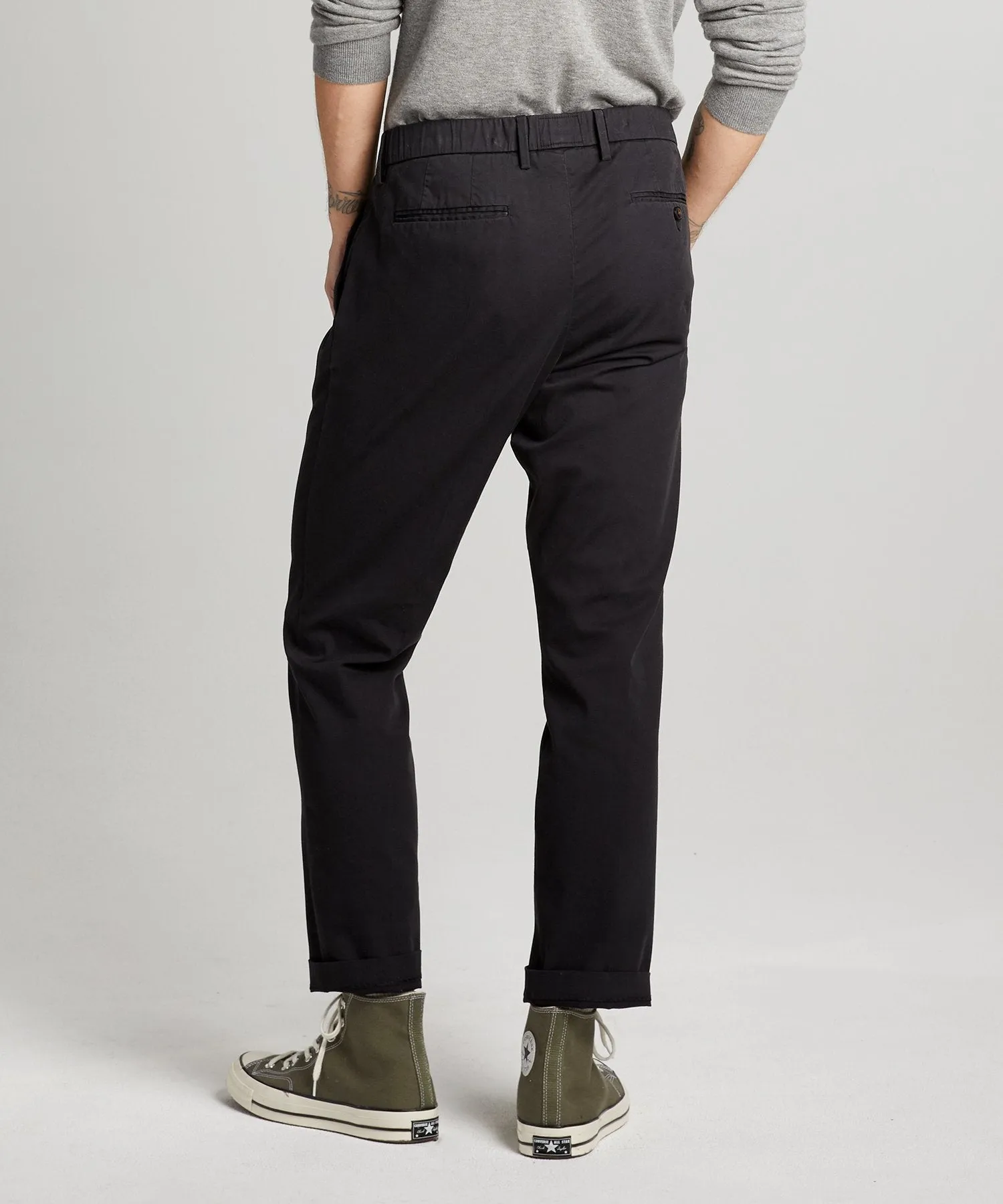 The Pleated Pant in Black