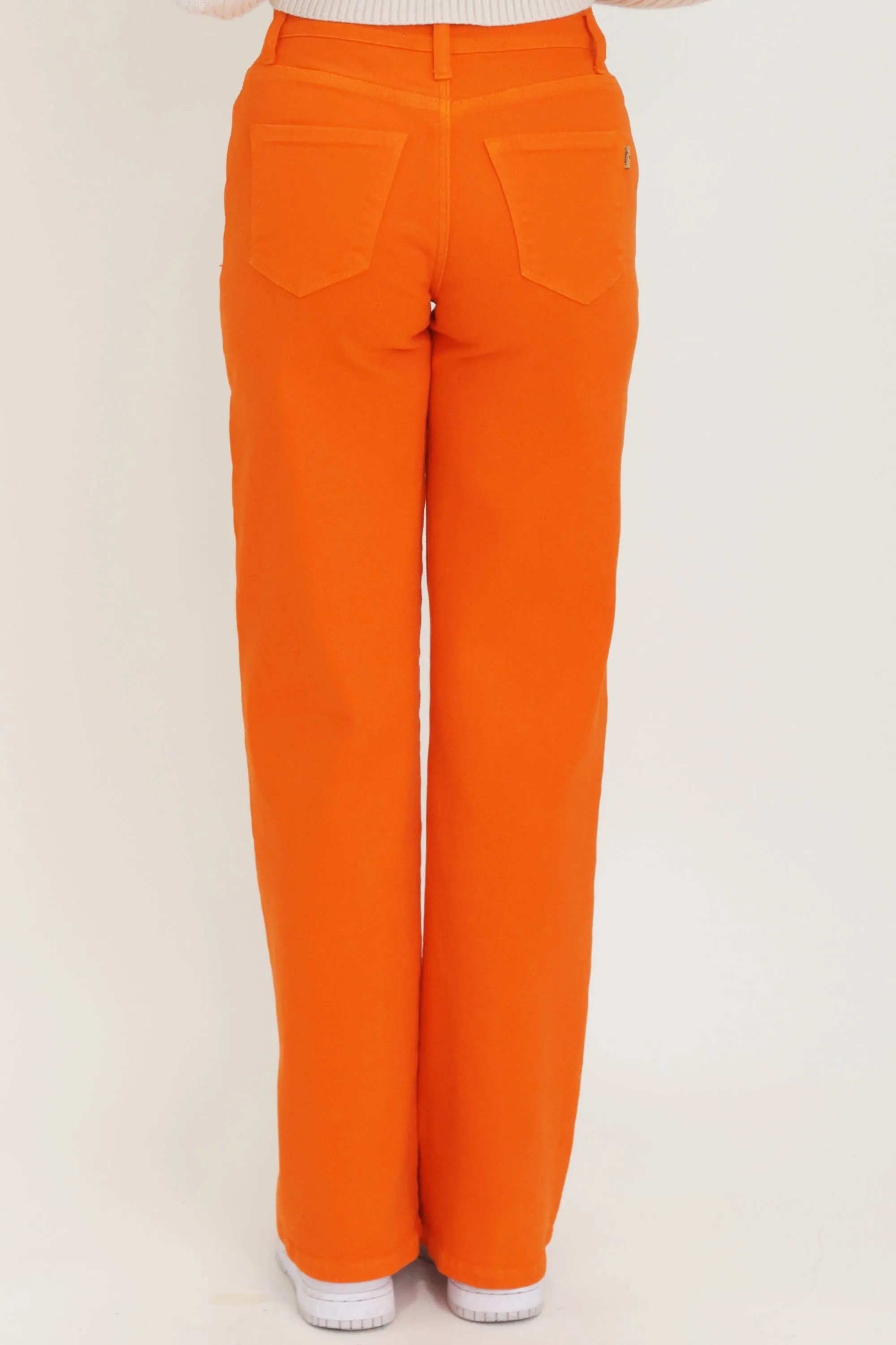 VBRT Color Wide Leg Jeans