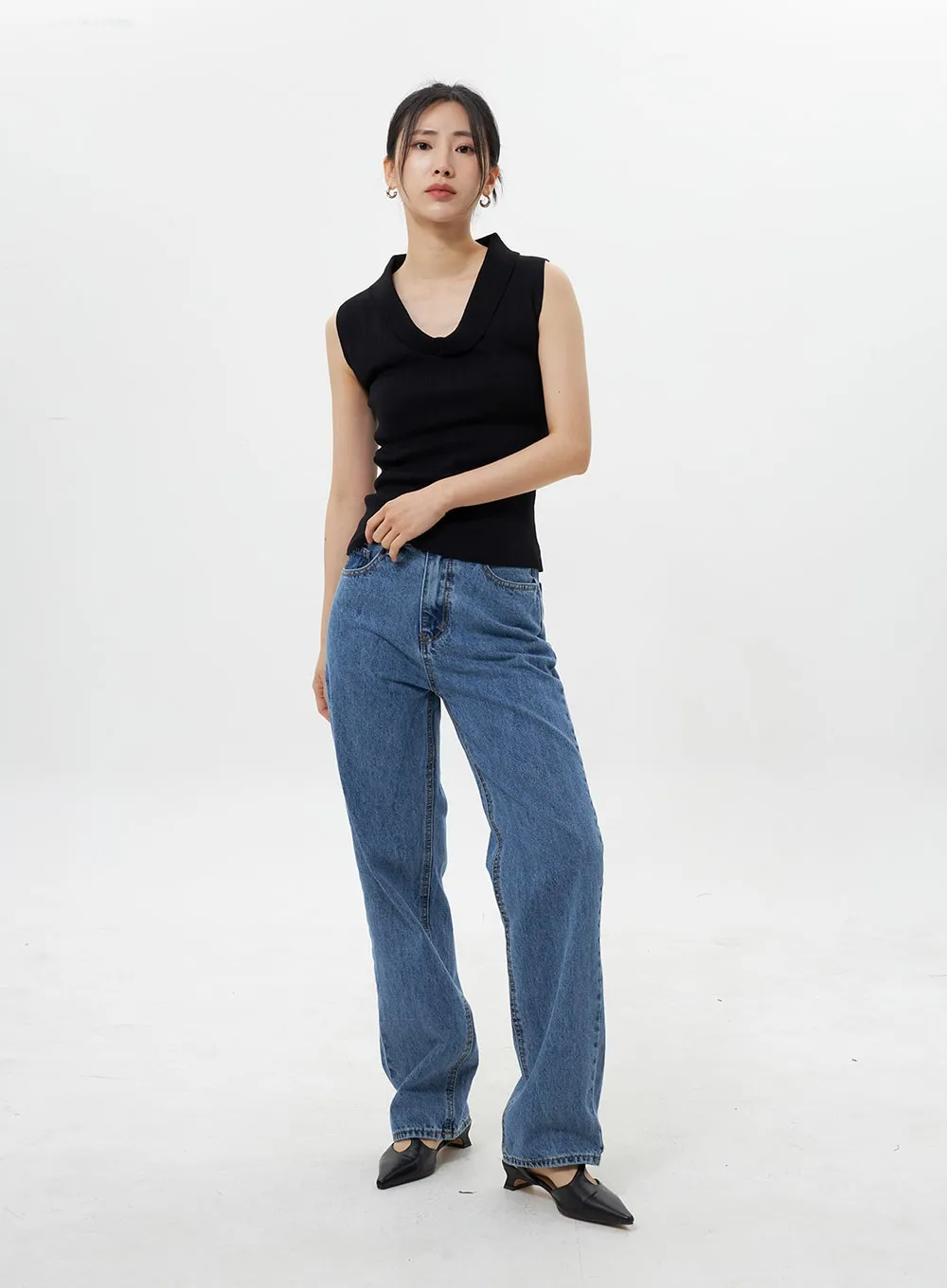 Wide Leg Jeans OY308
